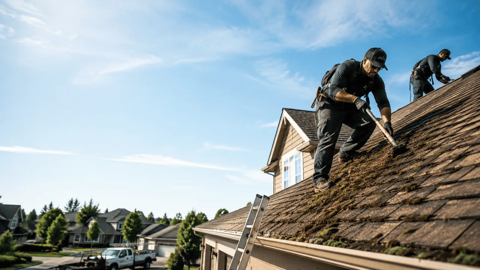 Roof Moss Removal in Dakota City, IA near me
